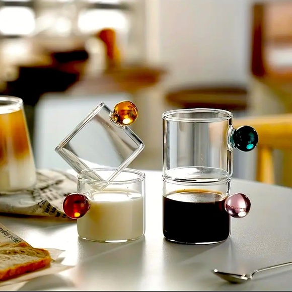 Joua Other - Multicolored Set of 6  expresso glasses